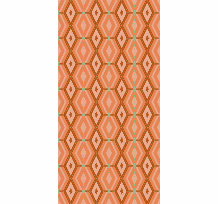 Nuanțe de toamnă anilor 30 geometric clasic blind - TenStickers
