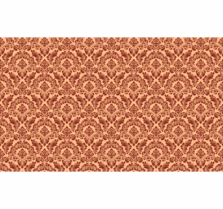 Rulou geam elegant temă florală complicată - TenStickers