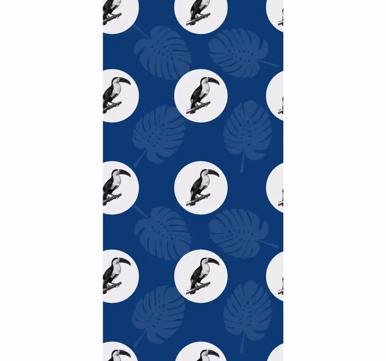 Rulou geam animale model tropical de tucan - TenStickers