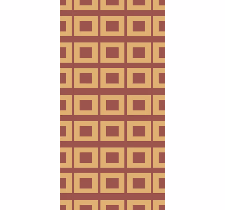 Rulou geam texturi model pătrat geometric - TenStickers