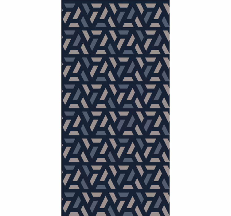 Rulou geam modern stil de compoziție geometrică - TenStickers