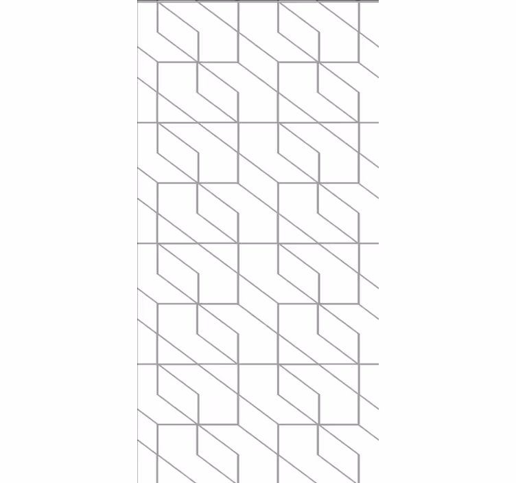 Rulou geam modern artă geometrică elegantă - TenStickers