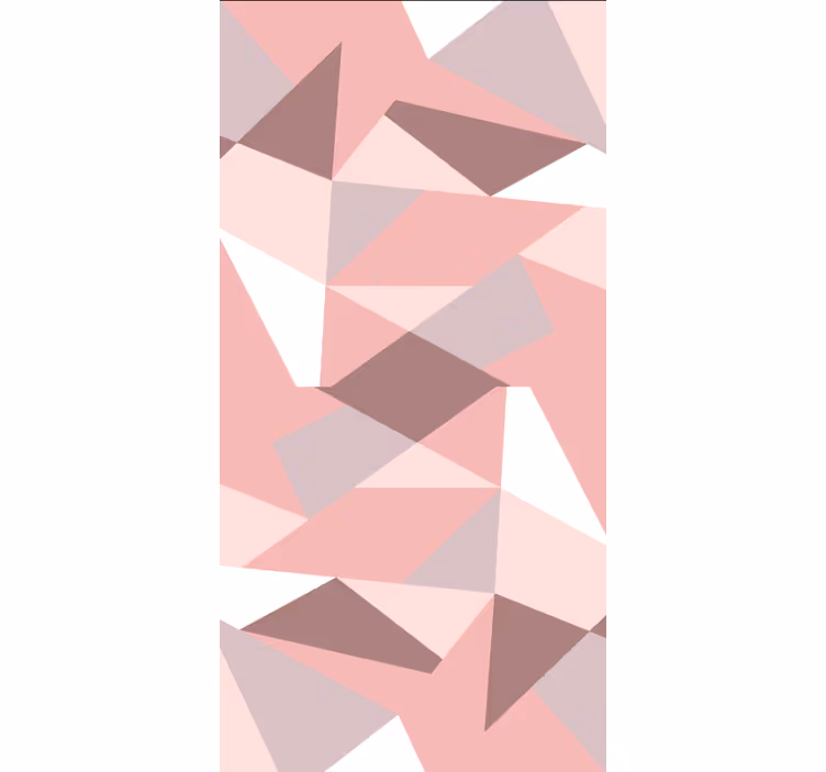Rulou geam texturi forme geometrice abstracte - TenStickers