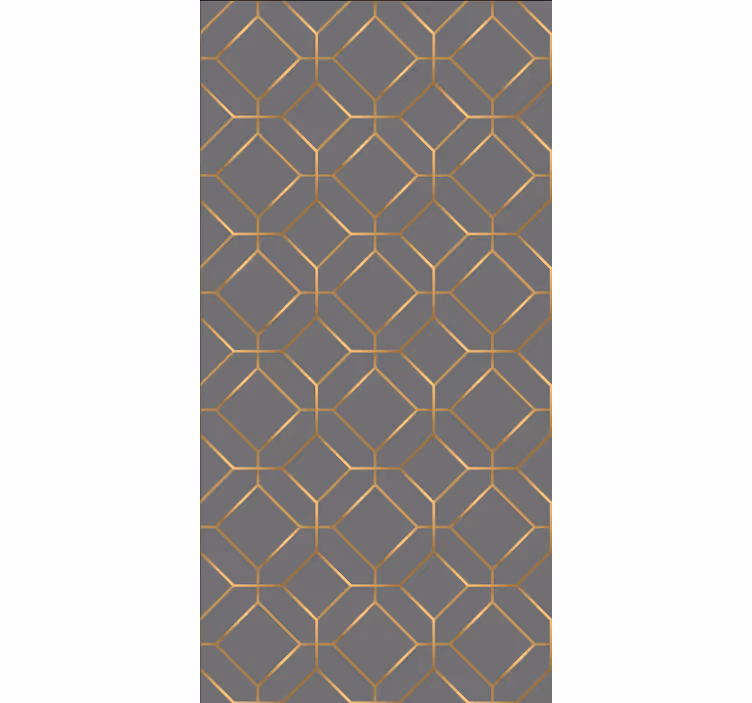 Rulou geam texturi design cu model geometric - TenStickers
