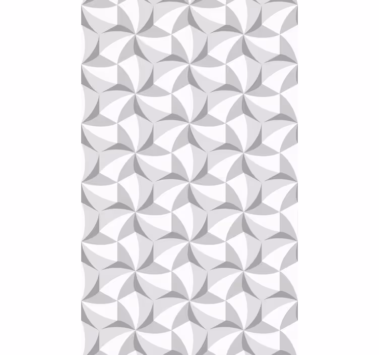 Rulou geam modern temă geometrică gri - TenStickers