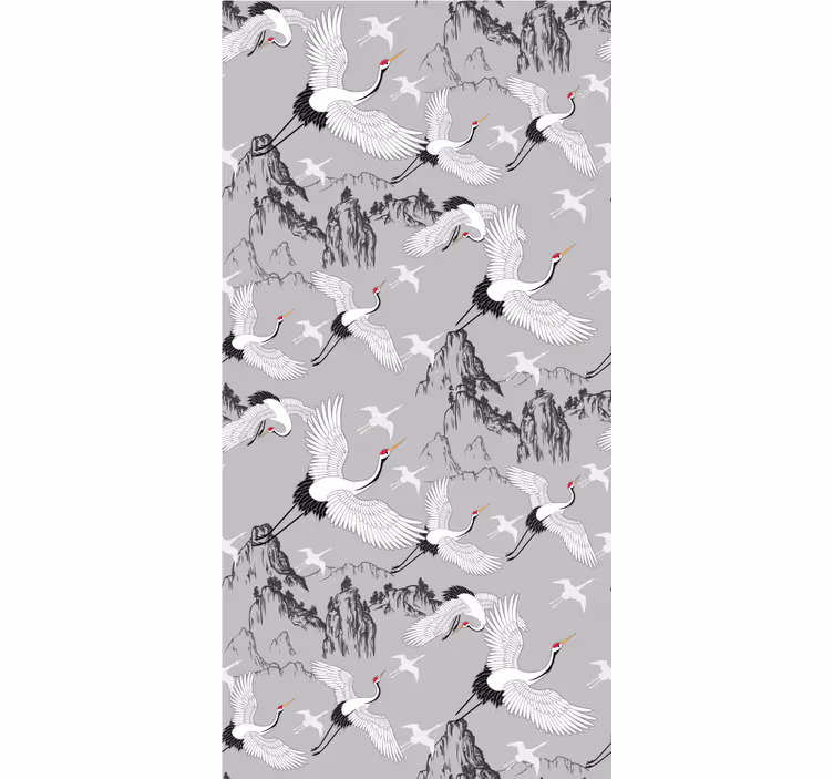 Rulou geam animale macarale și vârfuri elegante - TenStickers
