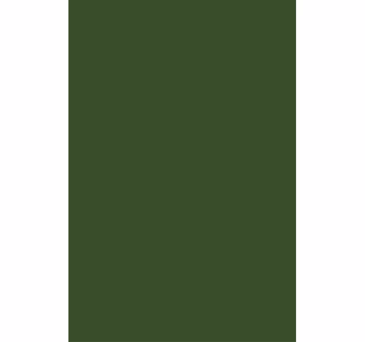 Rulou geam negre nuanță minimalistă verde - TenStickers