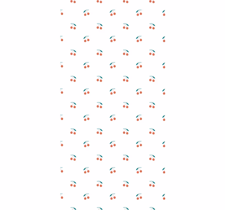 Decor mic cireșe fructe și legume Rulouri - TenStickers