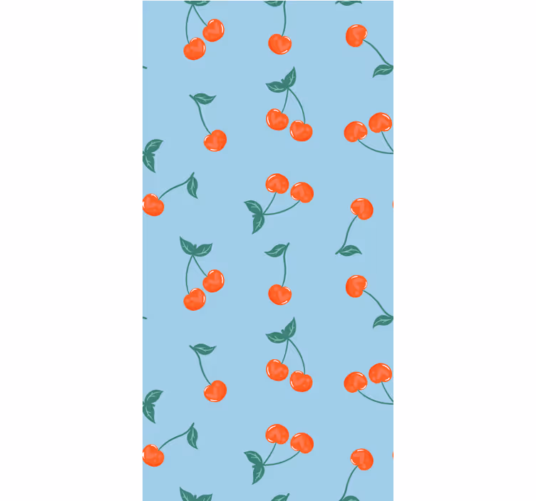 Rulou geam fructe și legume model crengute de cireș - TenStickers