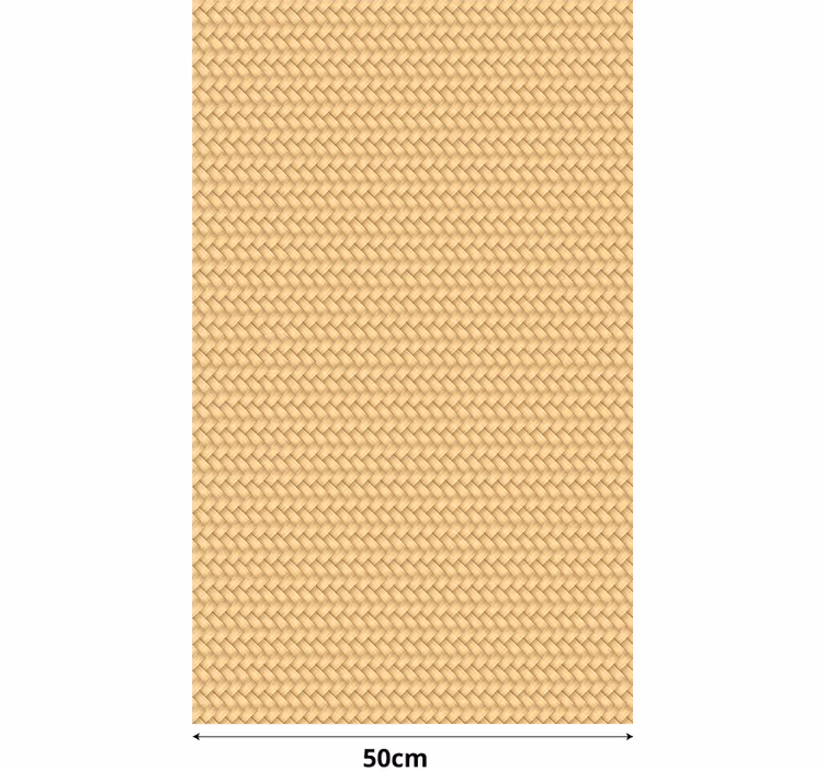 Rulou geam rustic De răchită - TenStickers