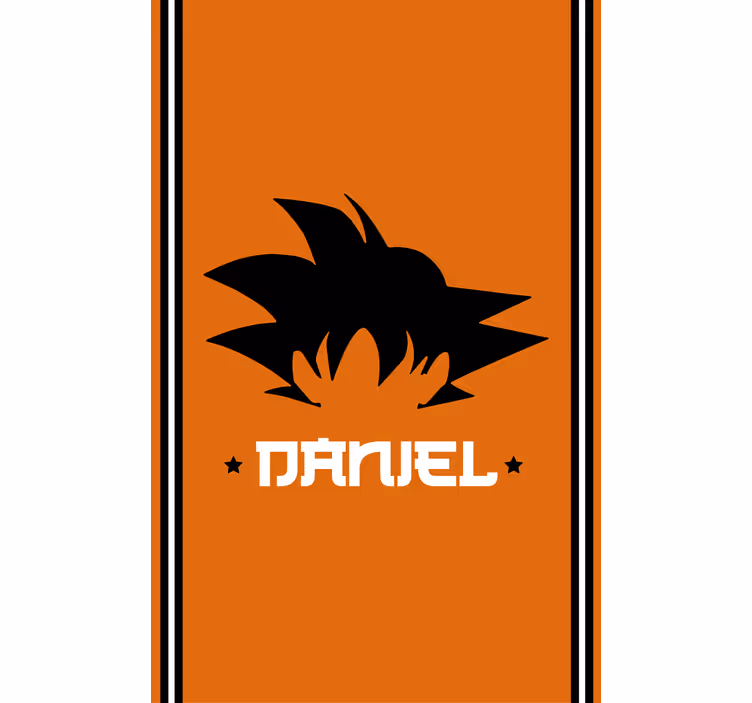 Rulou geam supereroi goku personalizabil - TenStickers
