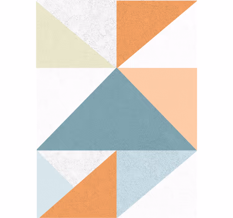 Rulou geam modern model triunghi geometric - TenStickers