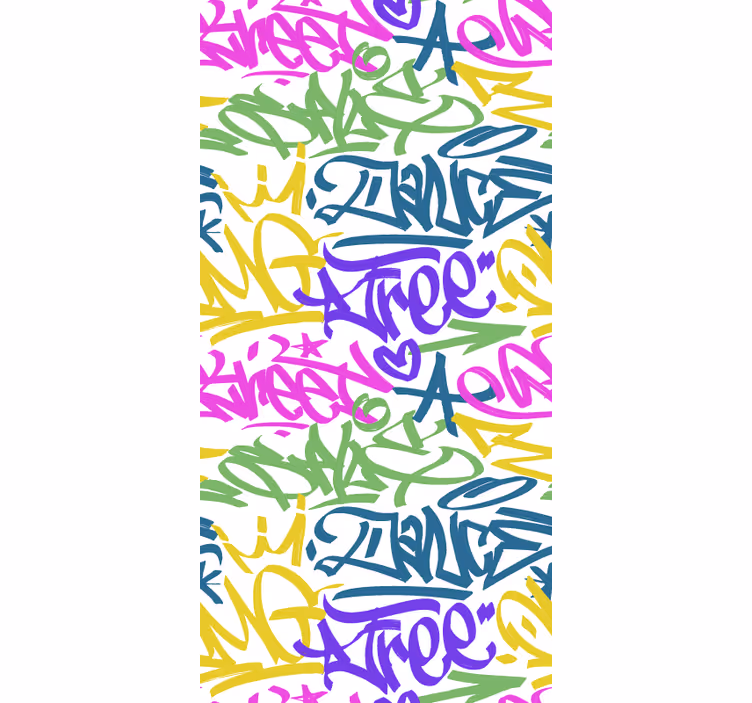 Rulou geam tineret Graffiti - TenStickers