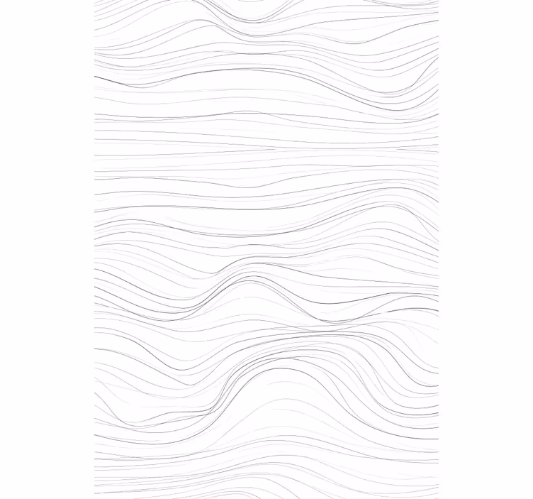 Rulou geam elegant Perdea elegantă cu valuri - TenStickers