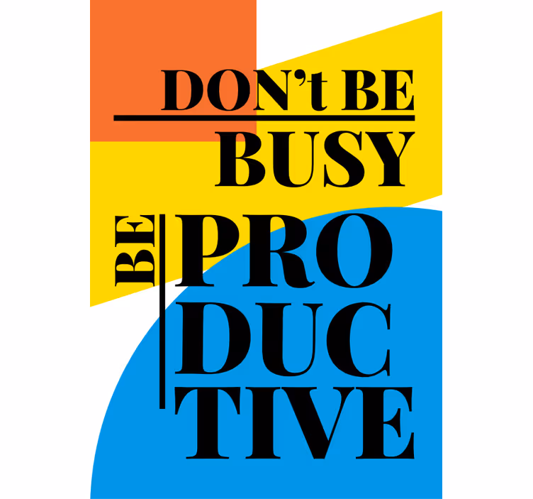 Rulou geam originalul Fii text de motivație productiv - TenStickers