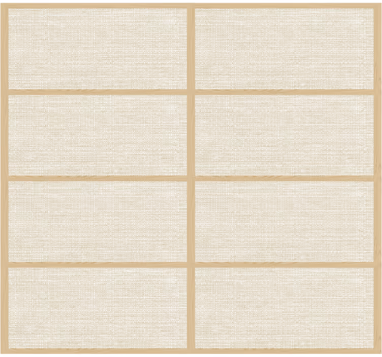 Rulou geam texturi structura panoului japonez - TenStickers