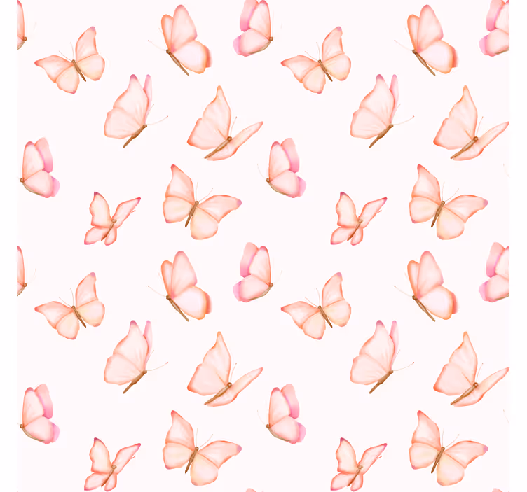 Rulou geam fluturi acuarela - TenStickers
