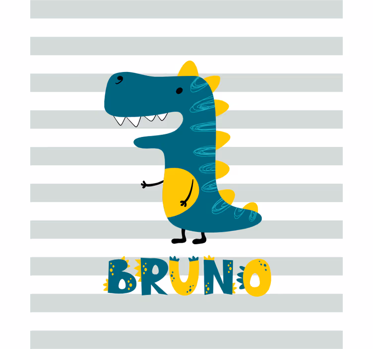 Rulou geam dinozauri jurasic personalizabil - TenStickers
