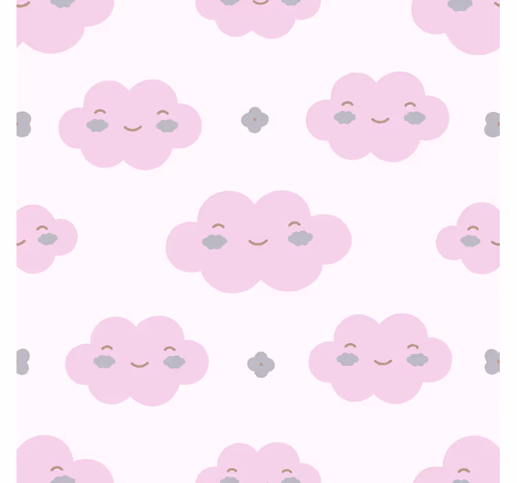 Rulou geam nori model roz pentru copii - TenStickers