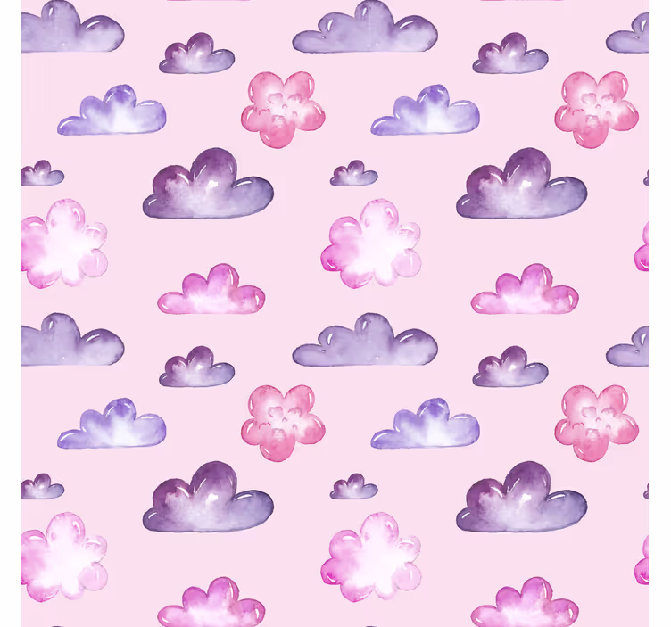 Rulou geam nori model roz - TenStickers