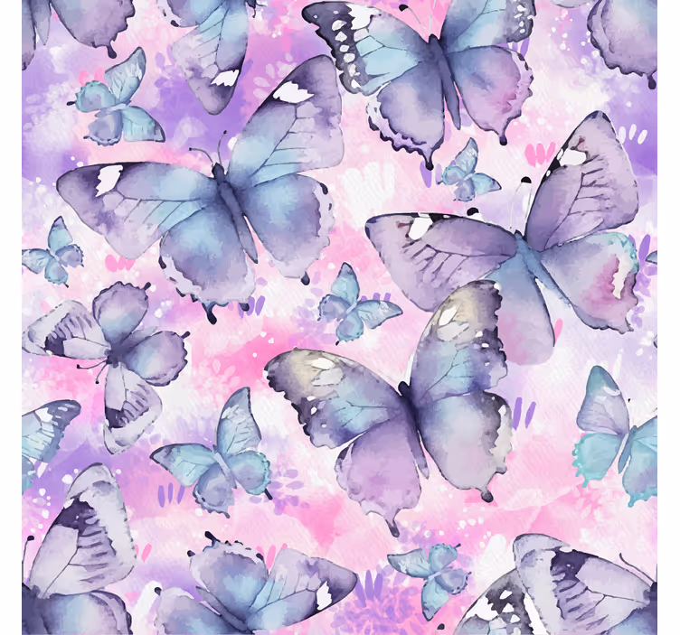 Rulou geam fluturi stil splash - TenStickers