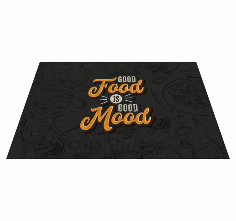 Propozițiile alimentare indică placemat-uri - TenStickers