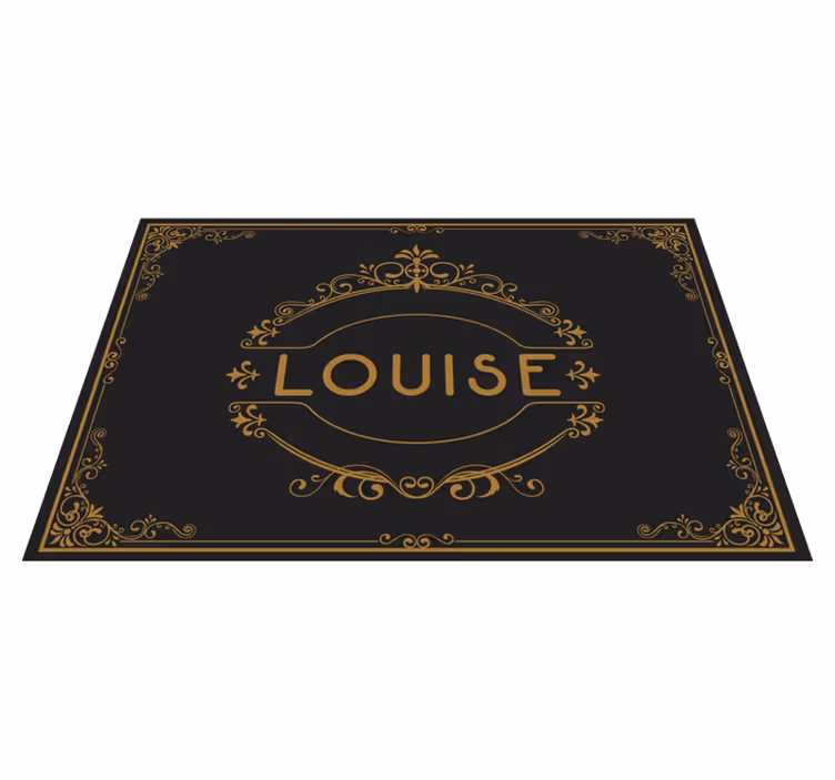 Ornamentale cu placematuri de nume personalizabile - TenStickers