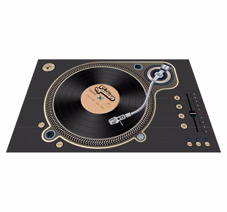 Discuri de vinil placemats - TenStickers