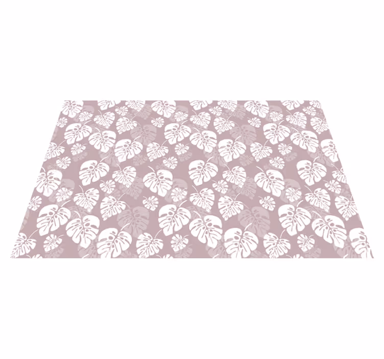 Naproane de textură cu design frunze tropicale - TenStickers