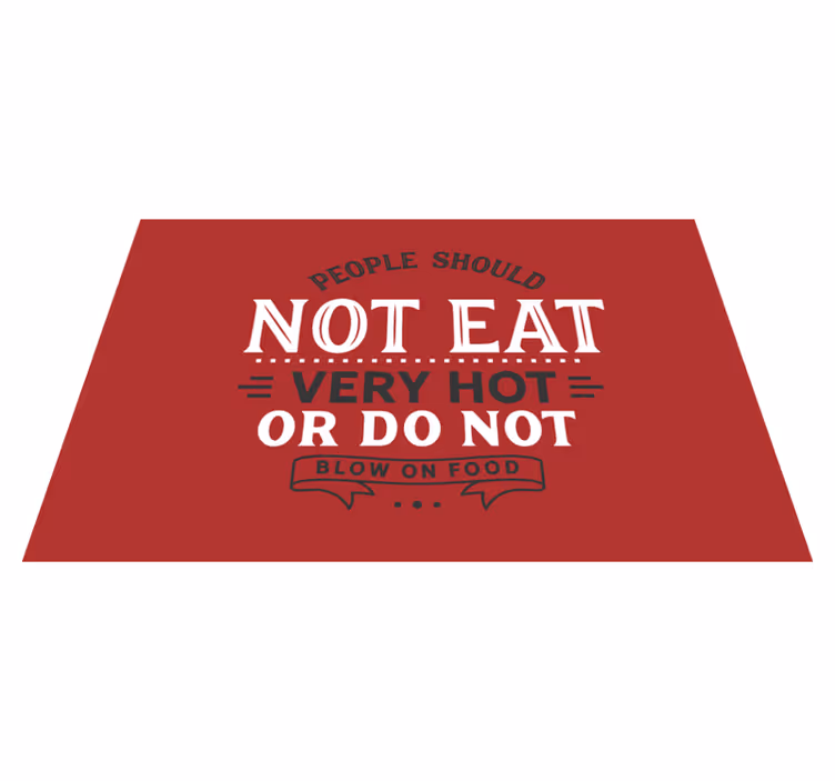 Naproane cu texte mesaje pentru alimentație sănătoasă - TenStickers
