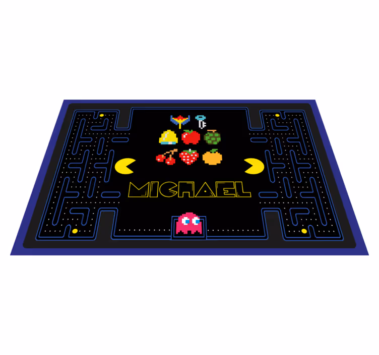 Pac man joc copii placemats - TenStickers