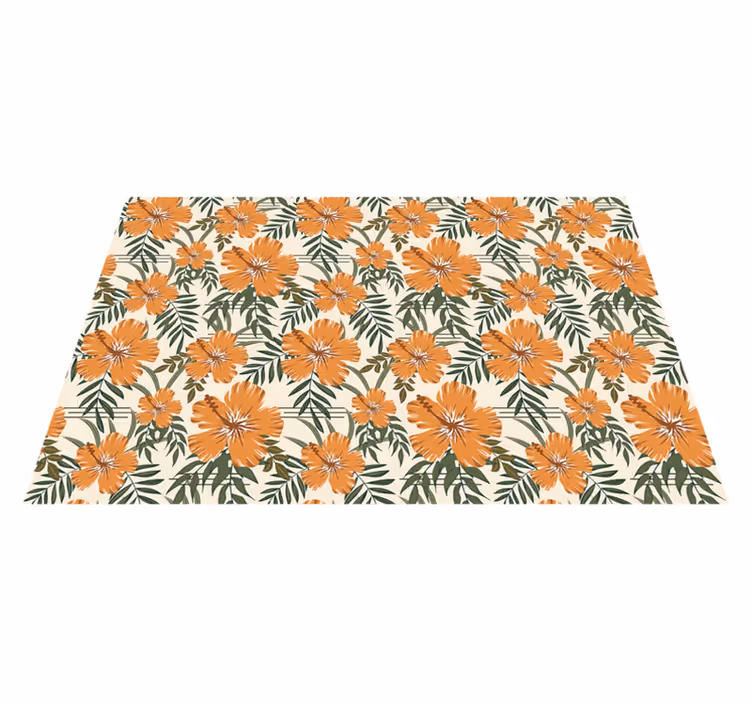 Naproane original cu model floral tropical - TenStickers