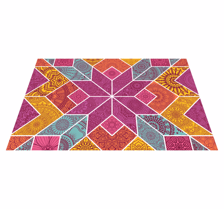 Naproane original cu model geometric colorat - TenStickers