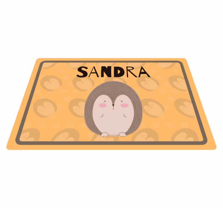 Naproane pentru copii cu ilustrații adorabile de arici - TenStickers