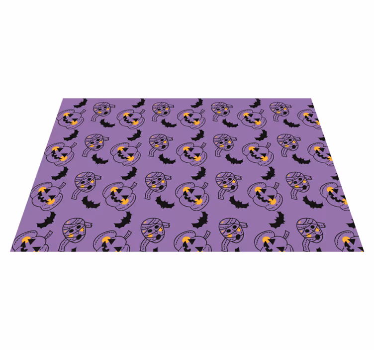 Naproane de halloween cu modele jucăușe de dovleci - TenStickers