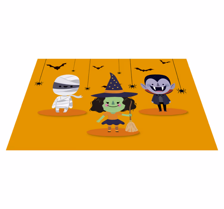 Fericită vrăjitoare mumie și vampiri - TenStickers