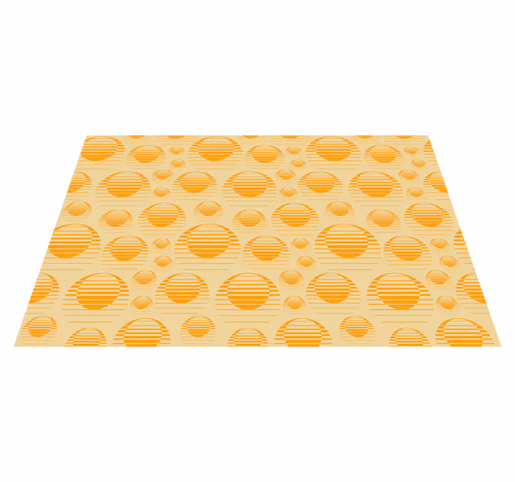 Naproane de textură cu model circular în dungi - TenStickers