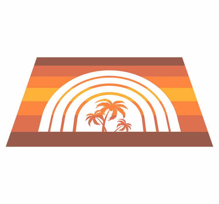 Naproane modern arce retro la apus - TenStickers