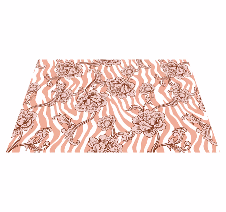 Naproane original model floral zebra - TenStickers