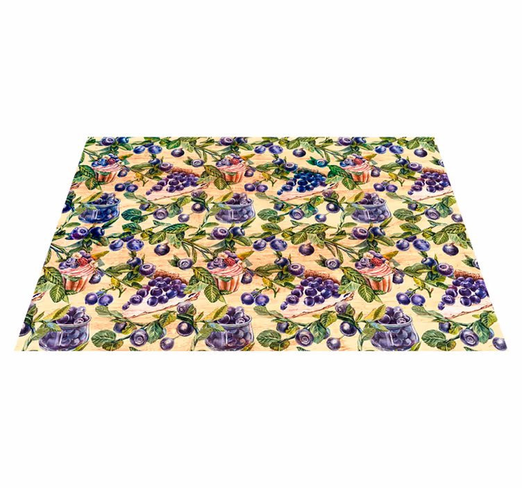 Afine ramuri vinam placemats - TenStickers