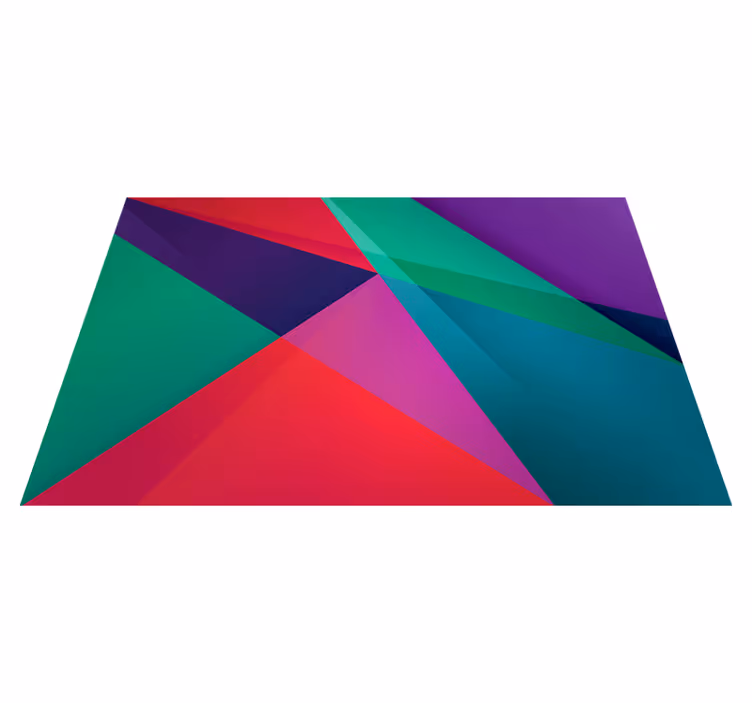 Naproane modern cu design geometric colorat - TenStickers
