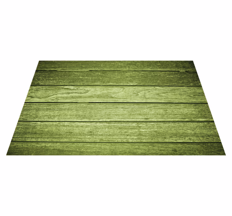 Plăcuțe cu textură verde din lemn - TenStickers