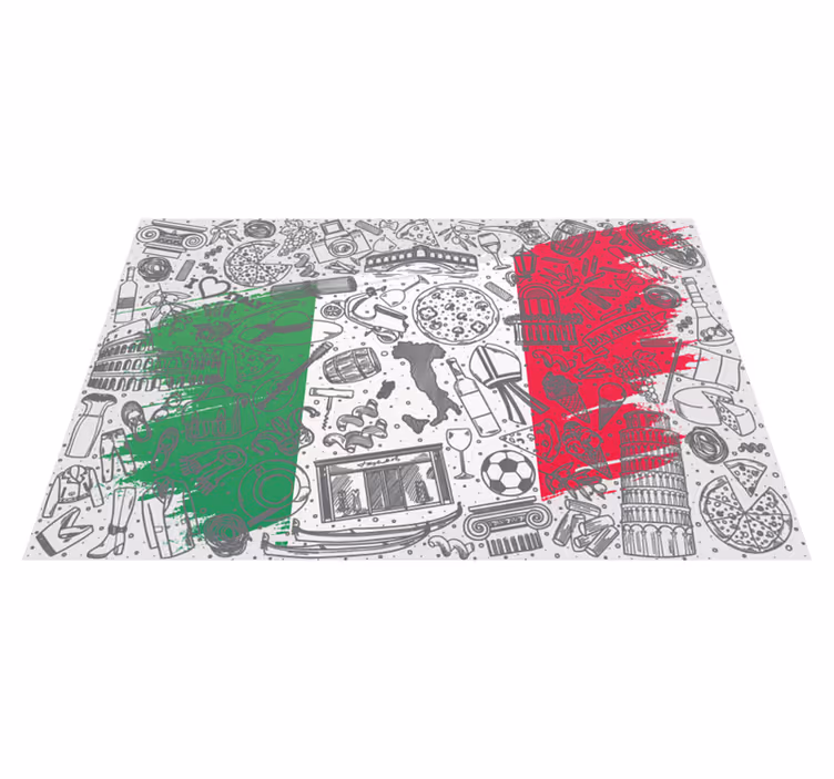 Naproane original temă culinară italiană - TenStickers