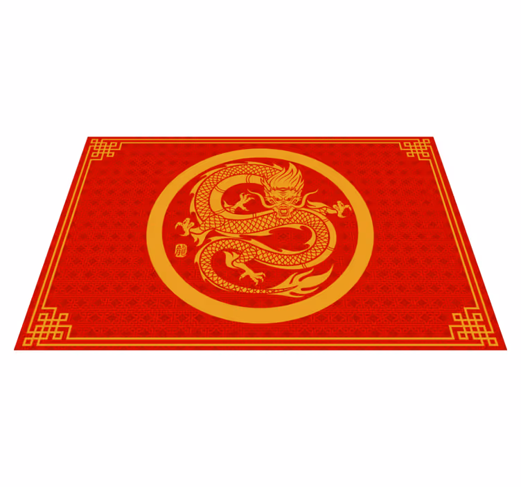 Naproane original cercul de aur dragon - TenStickers