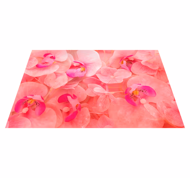 Naproane de textură compoziție floare grațioasă - TenStickers