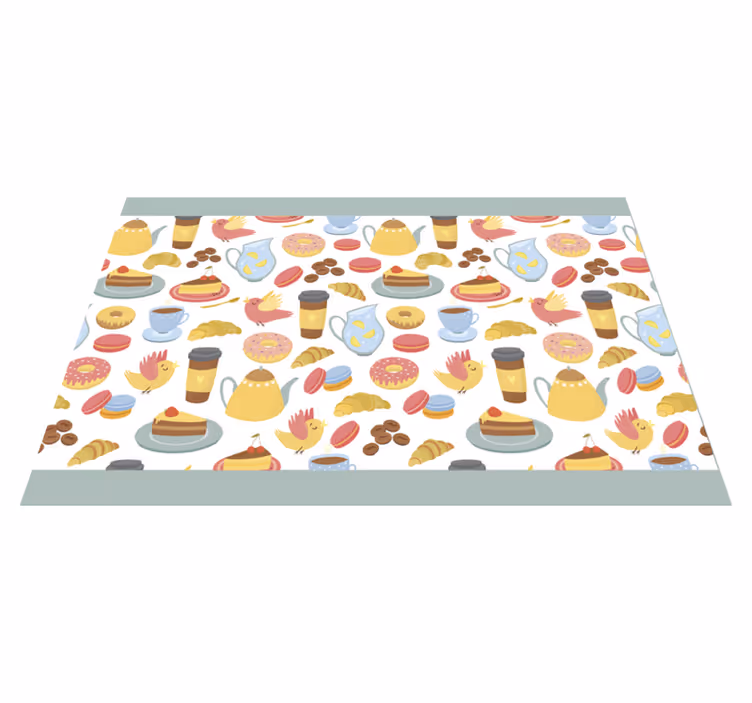 Naproane pentru copii cu modele colorate de desert - TenStickers