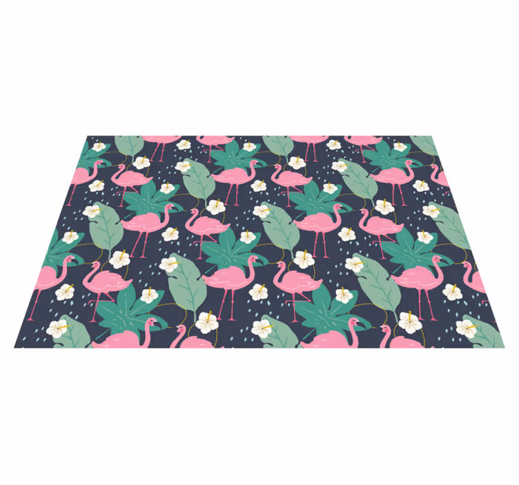 Naproane original model frunze de flamingo - TenStickers