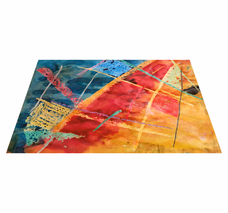 Naproane original cu modele geometrice vibrante - TenStickers