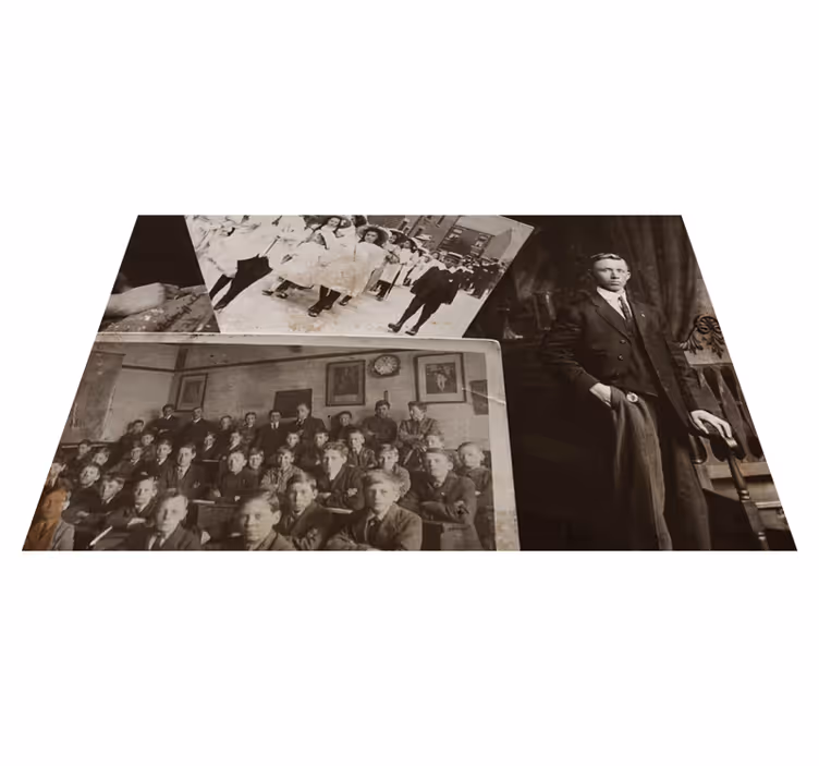 Naproane pentru casă colaj foto vintage - TenStickers