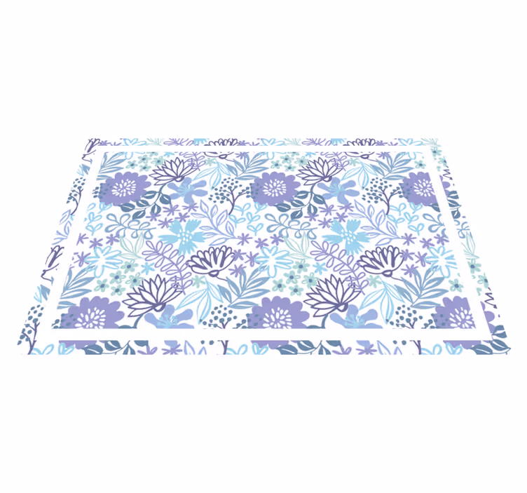 Naproane original cu suprafață texturată florală - TenStickers